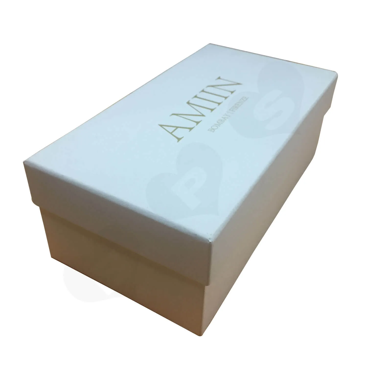 Specialty Paper Gold Foil Logo Stamped Shoe box