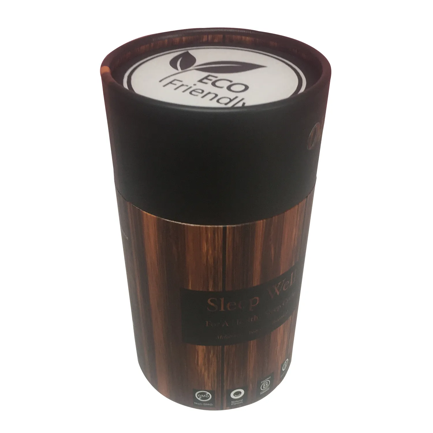 Recyclable And Innovative Packaging Tube For Gummy Vitamins Side View 2