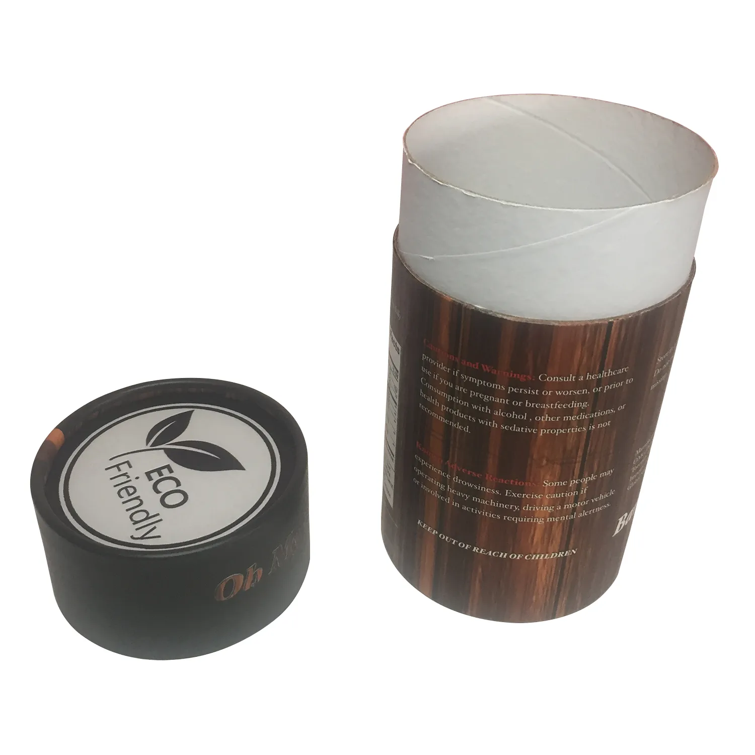 Recyclable And Innovative Packaging Tube For Gummy Vitamins Side View 3